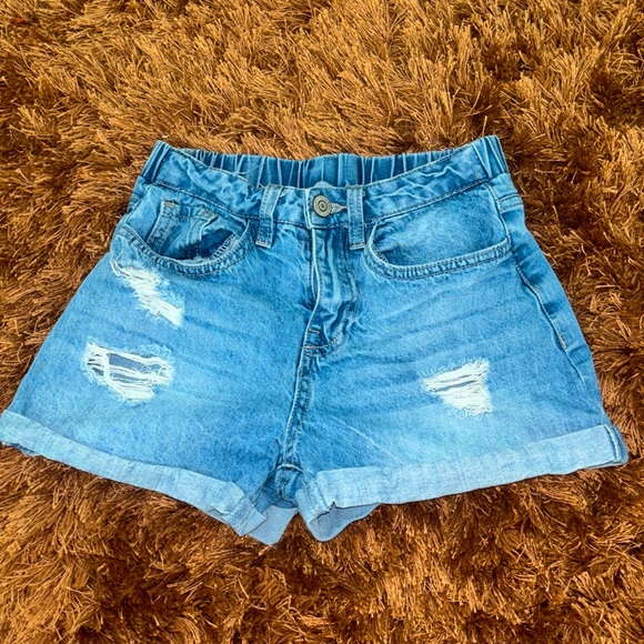 YMI Jean Shorts - Light Wash - Picture 1 of 4